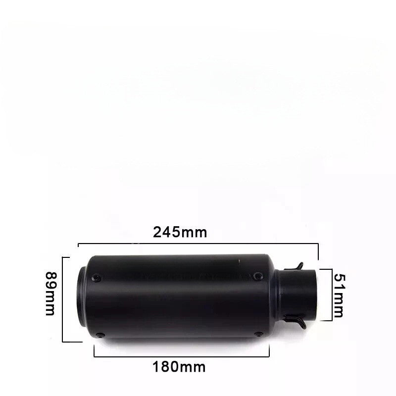 Escape Deportivo 51mm para Yamaha MT-07, FZ-07, R7 y XSR700 (2014-2025)