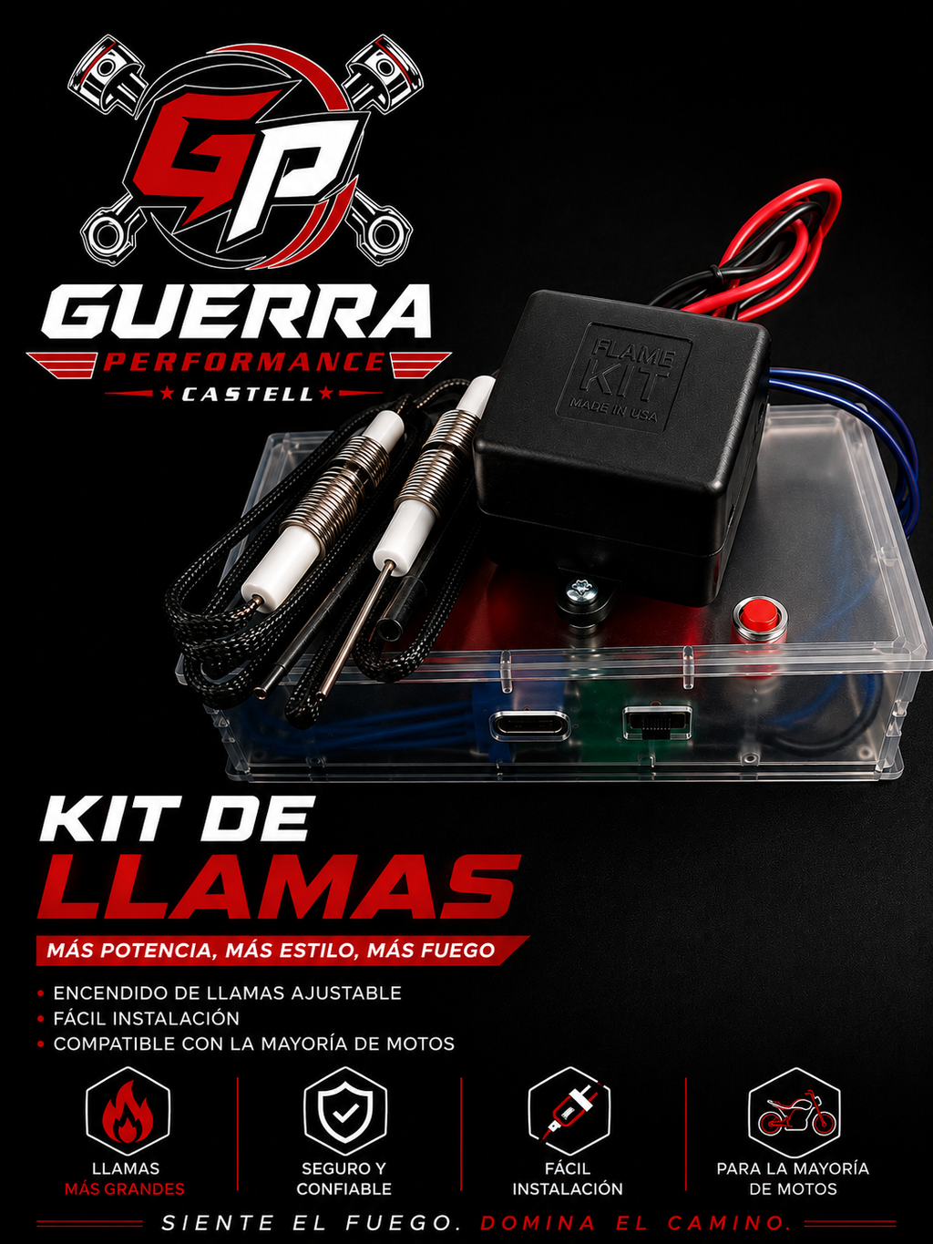 🔥 GUERRA PERFORMANCE FLAME KIT