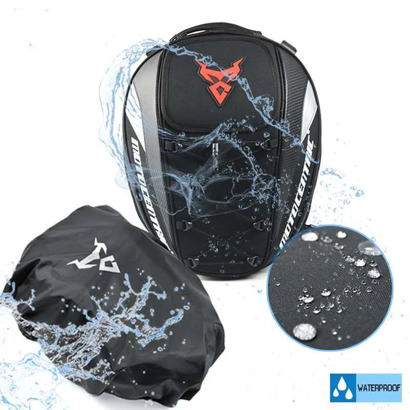 MOTOCENTRIC Mochila y Bolsa Trasera para Moto 37L