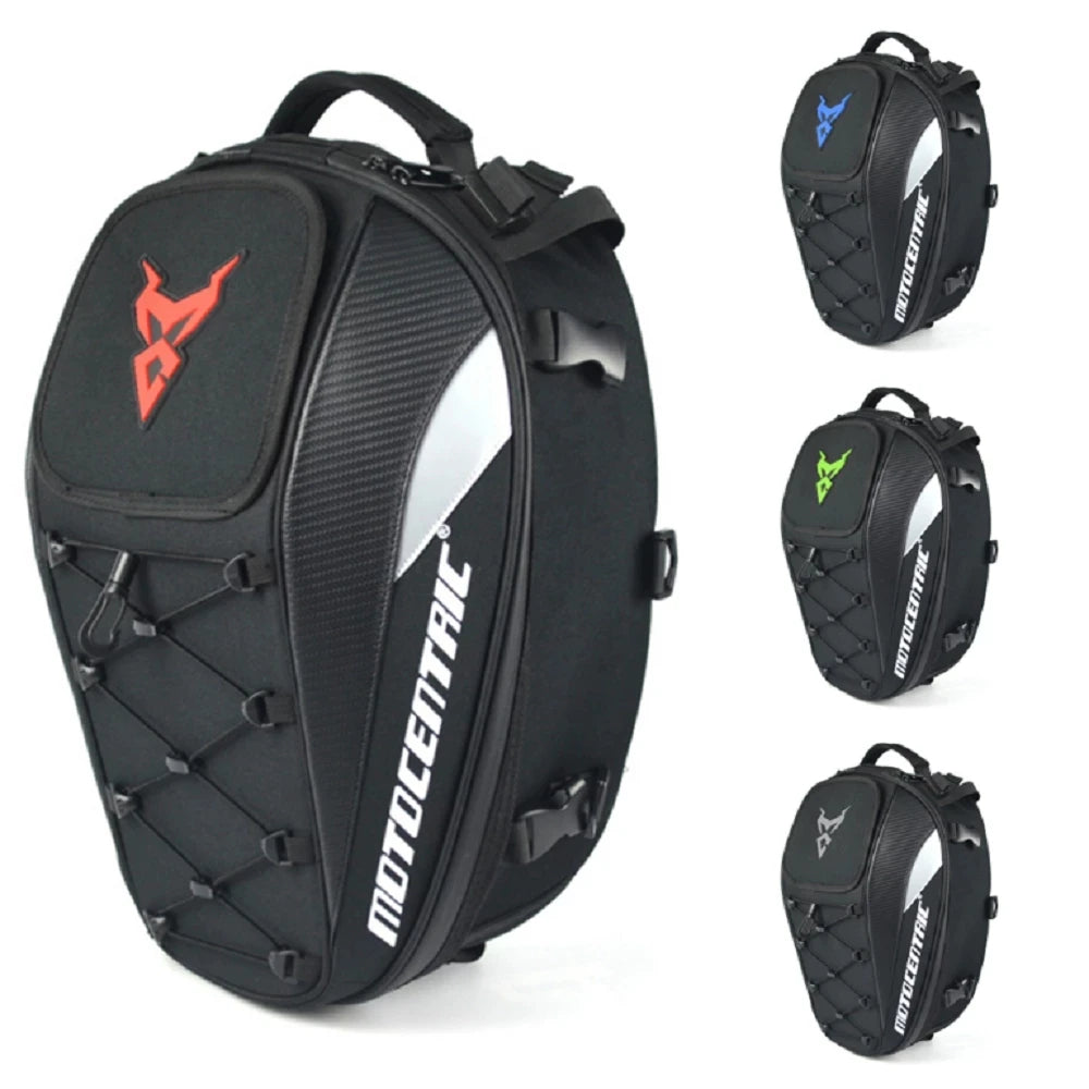 MOTOCENTRIC Mochila y Bolsa Trasera para Moto 37L
