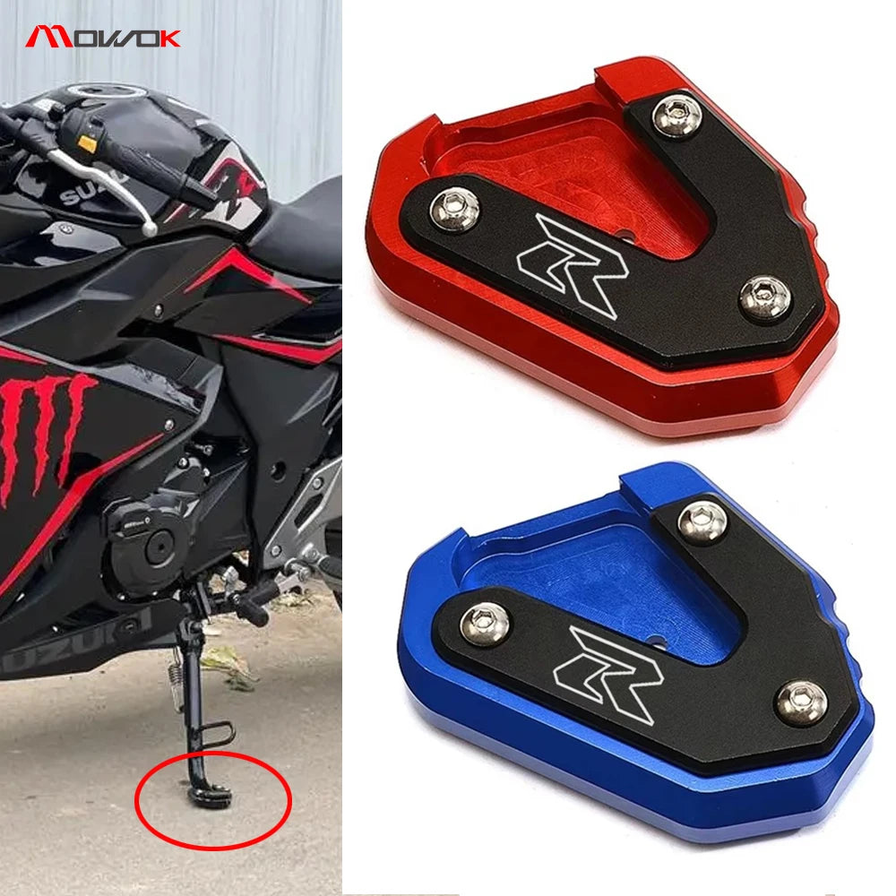 🔥 Extensión de Pata Lateral (Kickstand Enlarger) Suzuki GSX-R 600 / 750 / 1000 🔥