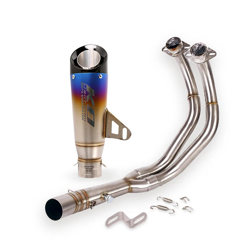 Sistema de Escape Slip-On con DB Killer para Yamaha MT-07, FZ-07 y R7 (2014-2025)