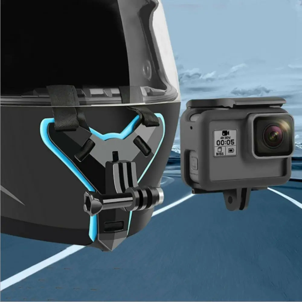 Motorcycle Helmet Phone Stand Mount Holder For GoPro Hero 5/6/7/8/9/10