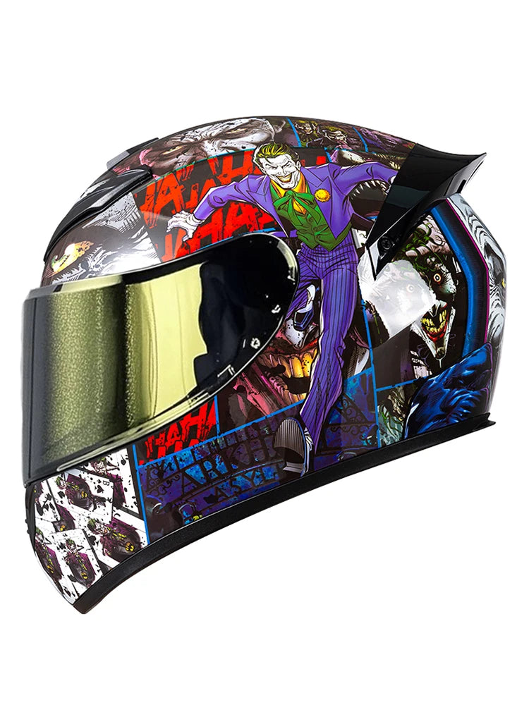 Casco Integral Unisex DOT Certificado – Máxima Seguridad y Estilo