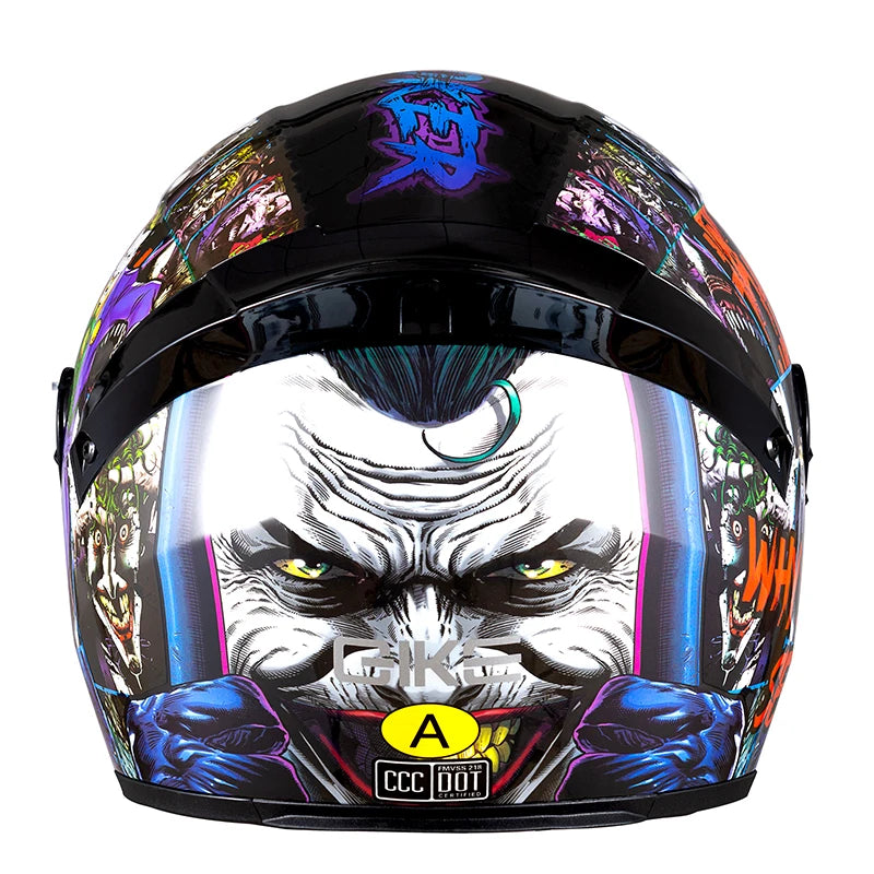 Casco Integral Unisex DOT Certificado – Máxima Seguridad y Estilo