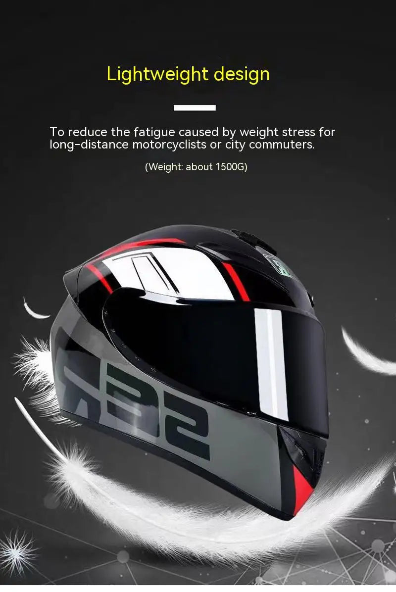 Casco Integral Unisex DOT Certificado – Máxima Seguridad y Estilo
