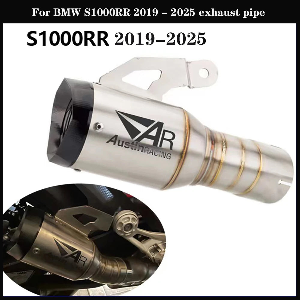 Kit de Tubo Intermedio de Escape de Alto Rendimiento para BMW S1000RR (2019-2025)