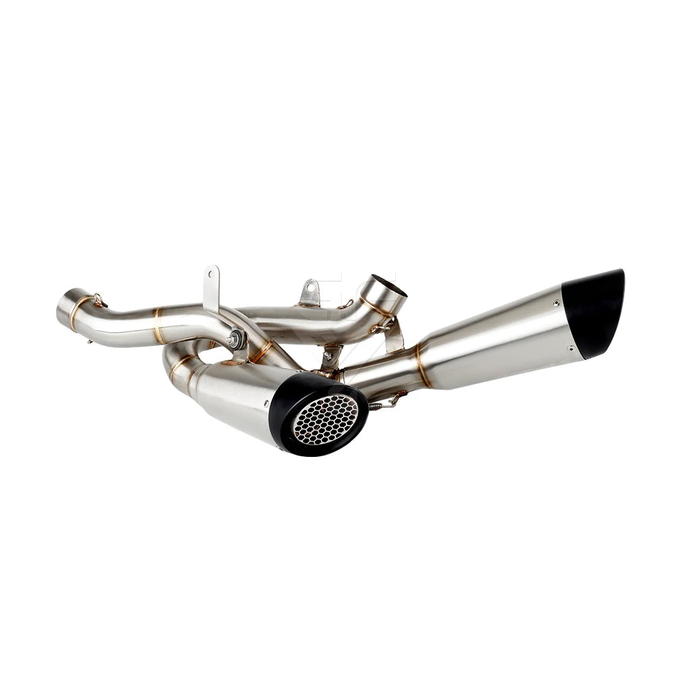 Escape Slip-On con Link Pipe para Ducati Panigale V4 / V4S (2018–2023) y Streetfighter V4 (2020–2022)