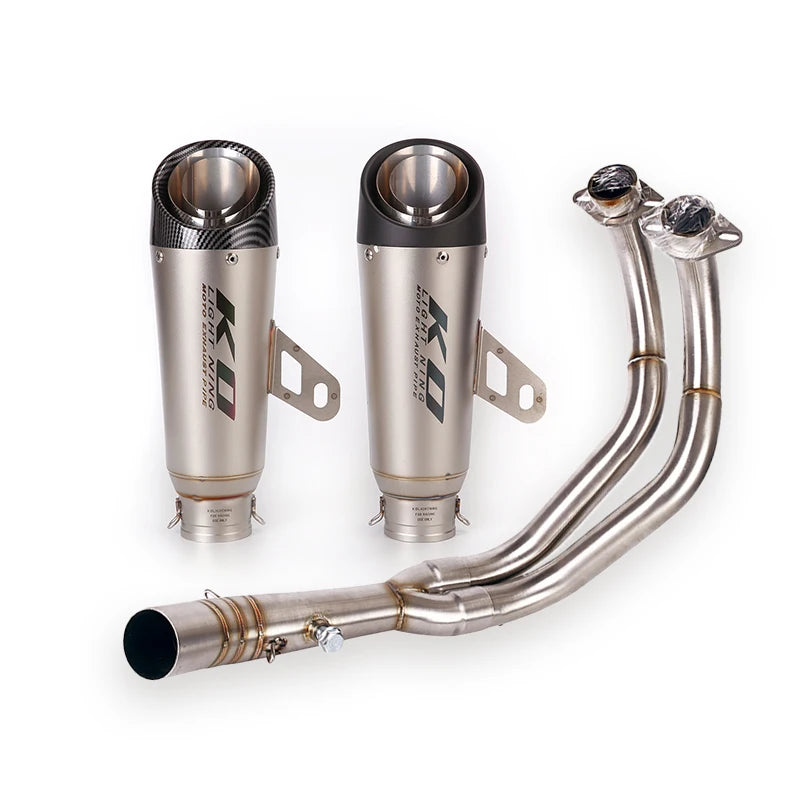 Sistema de Escape Slip-On con DB Killer para Yamaha MT-07, FZ-07 y R7 (2014-2025)