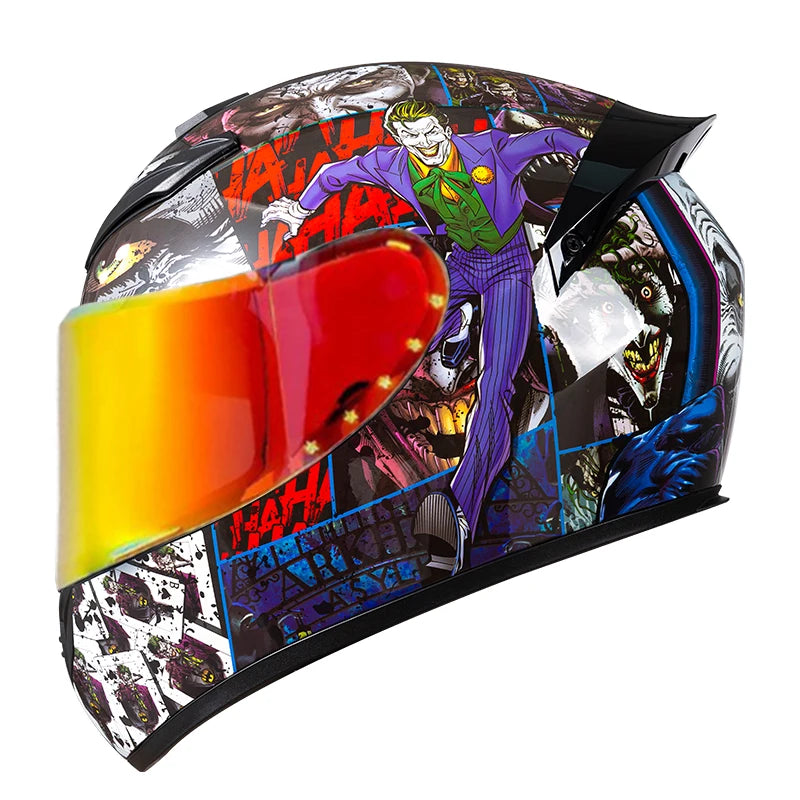 Casco Integral Unisex DOT Certificado – Máxima Seguridad y Estilo