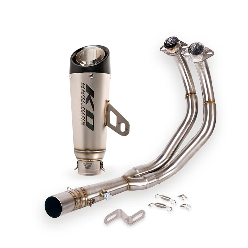 Sistema de Escape Slip-On con DB Killer para Yamaha MT-07, FZ-07 y R7 (2014-2025)