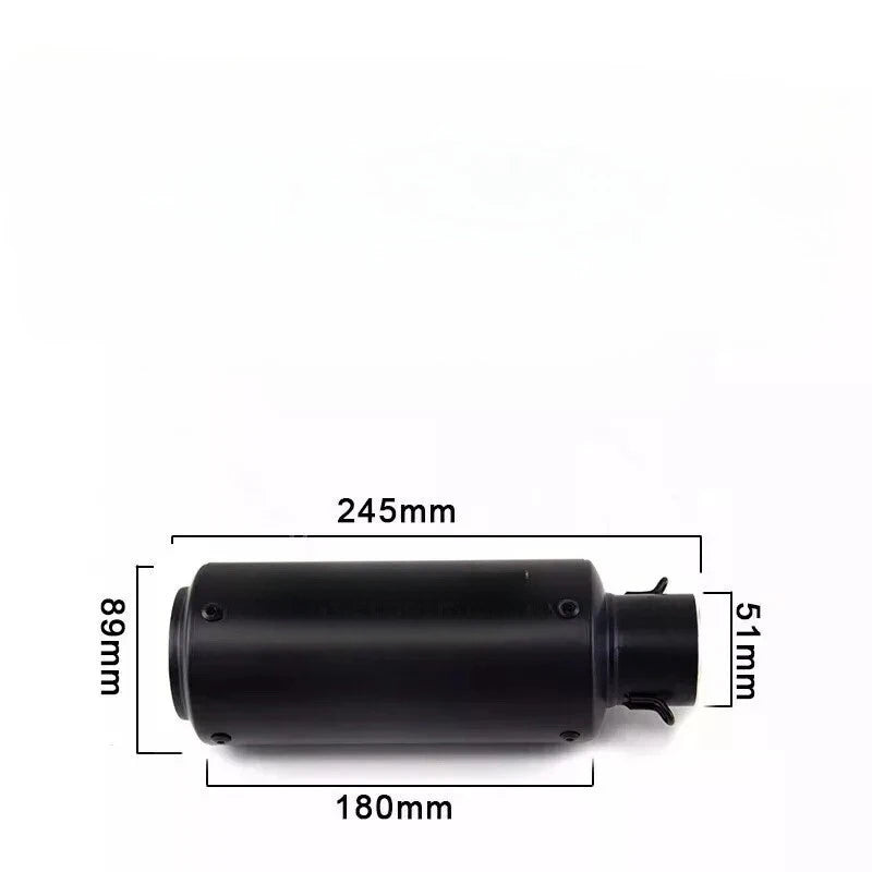 Escape Deportivo 51mm para Yamaha MT-07, FZ-07, R7 y XSR700 (2014-2025)