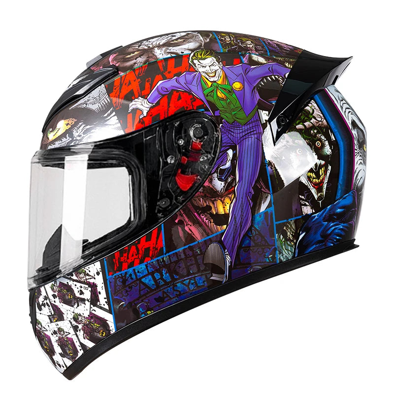 Casco Integral Unisex DOT Certificado – Máxima Seguridad y Estilo