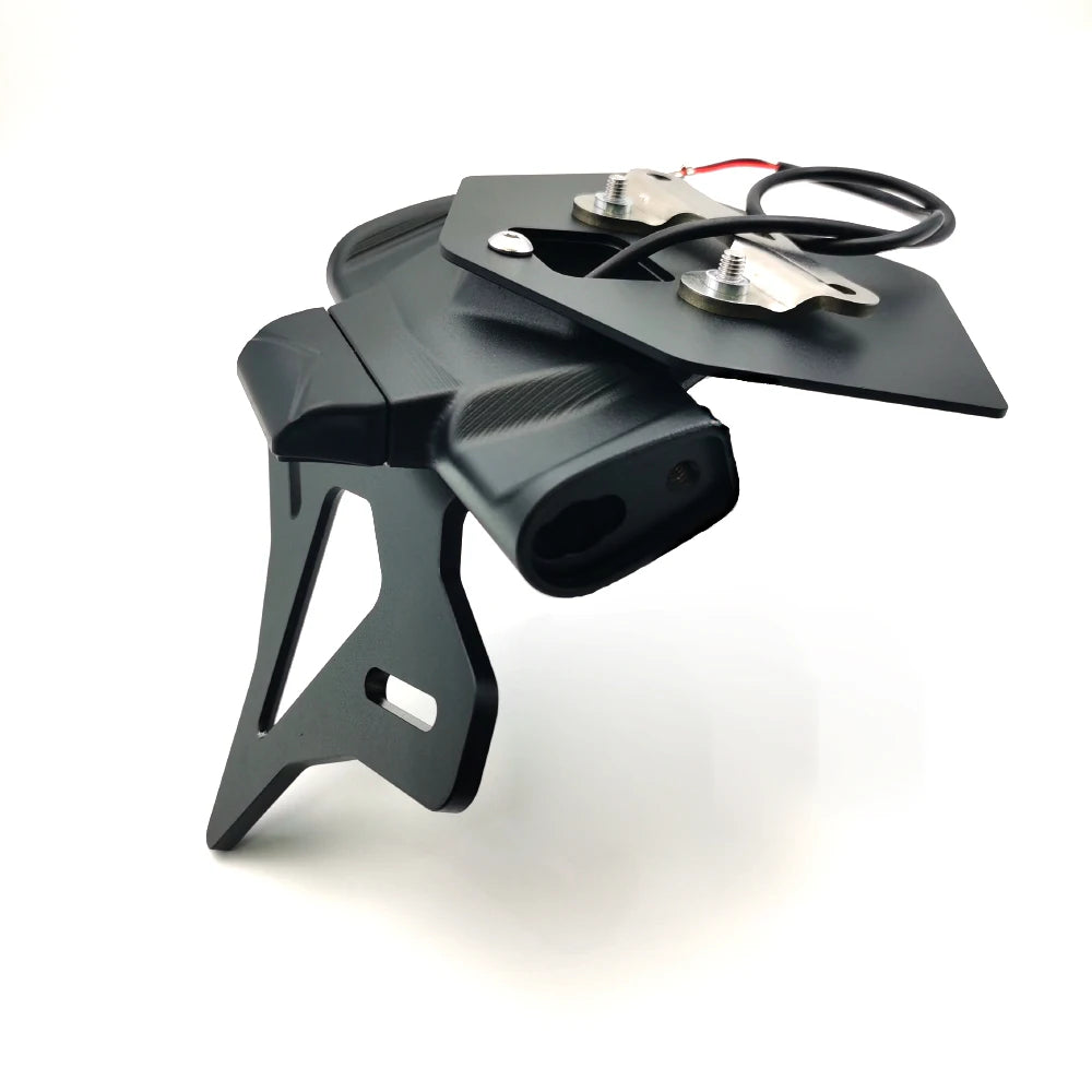 Porta Placa Trasera tipo Tail Tidy con Luz LED para BMW S1000RR / M1000R (2019–2024) y S1000R (2021–2024)