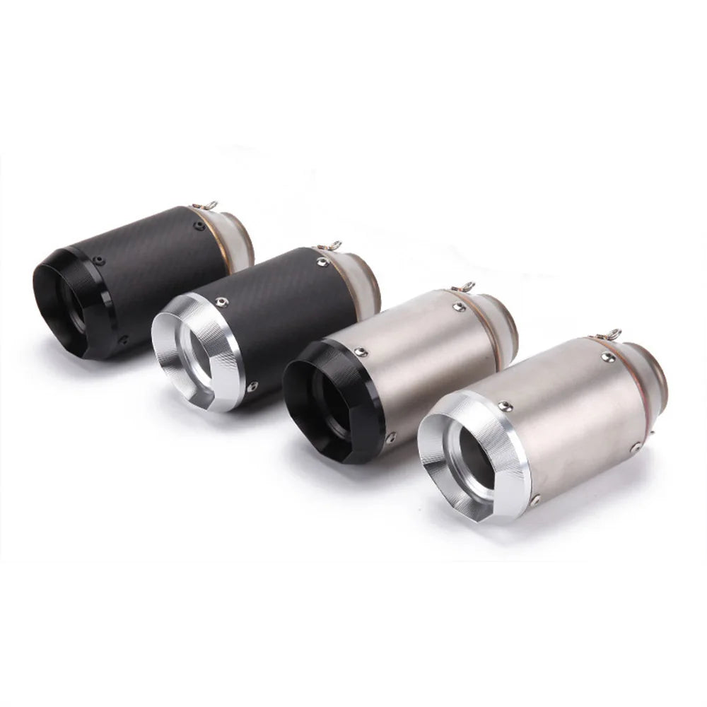 Compatible con Kawasaki Z900, FZ6, RC390, S1000XR, Ninja 400 y más modelos con entrada 51 mm. Sonido deportivo, menor peso y look racing 🔥