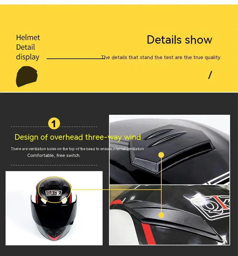 Casco Integral Unisex DOT Certificado – Máxima Seguridad y Estilo