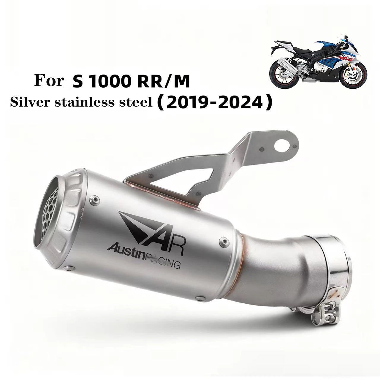 Kit de Tubo Intermedio de Escape de Alto Rendimiento para BMW S1000RR (2019-2025)