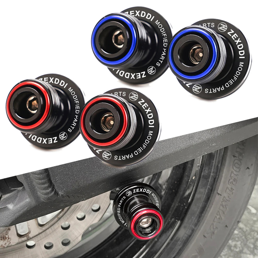 🔥 Spools M8 para Swingarm – Soporte de Caballete Suzuki GSX-S / GSX-R / Hayabusa 🔥