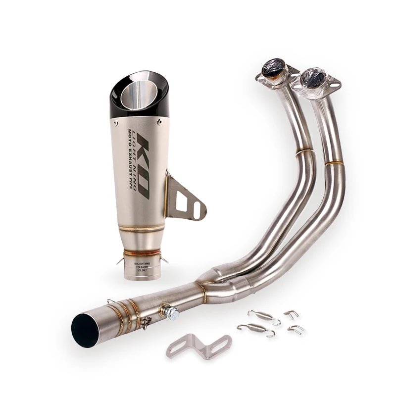 Sistema de Escape Slip-On con DB Killer para Yamaha MT-07, FZ-07 y R7 (2014-2025)