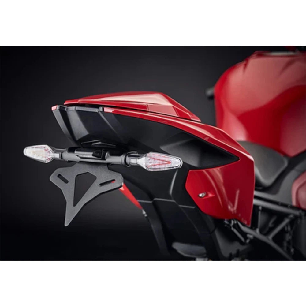 Porta Placa Trasera tipo Tail Tidy con Luz LED para BMW S1000RR / M1000R (2019–2024) y S1000R (2021–2024)
