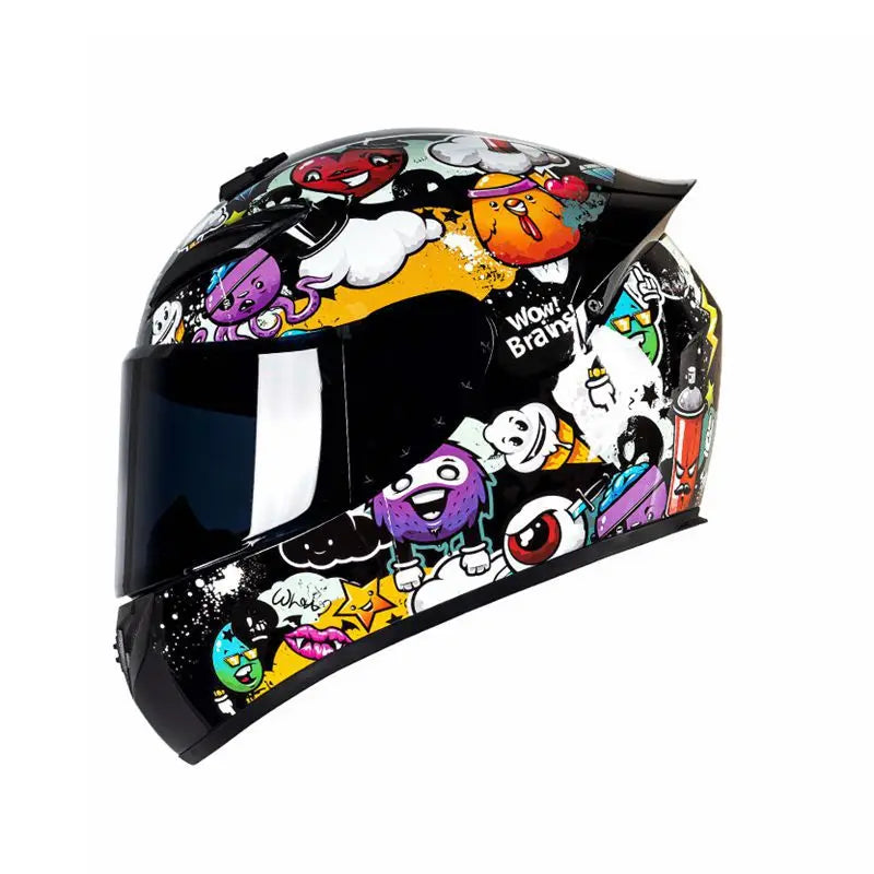 Casco Integral Unisex para Moto – Invierno, Seguro y para Todo Clima