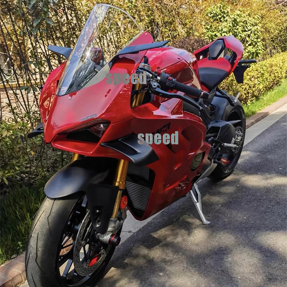 Espejos Retrovisores Stealth tipo Winglet para Ducati Panigale V2 / V4 / 959 / 1299 / 899 – Ajustables