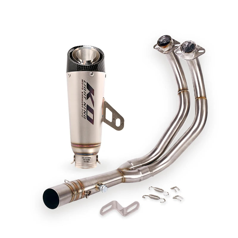 Sistema de Escape Slip-On con DB Killer para Yamaha MT-07, FZ-07 y R7 (2014-2025)