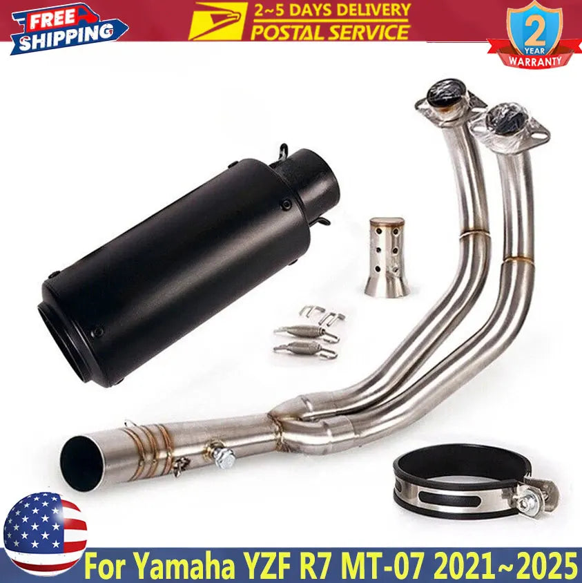 Escape Deportivo 51mm para Yamaha MT-07, FZ-07, R7 y XSR700 (2014-2025)