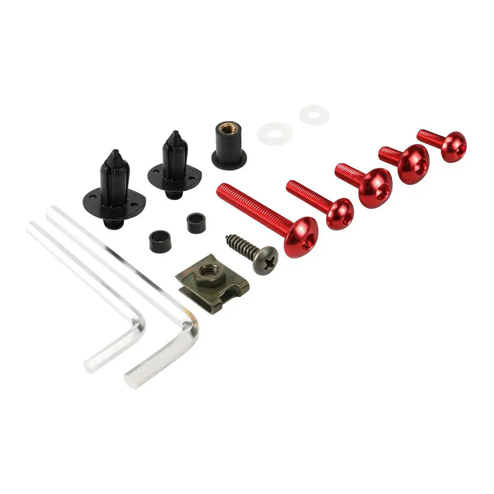 🔥 Kit 190PCS Tornillos y Grapas de Carenado Para Suzuki GSX-R 600 / 750 / 1000 (K1-K10) 🔥