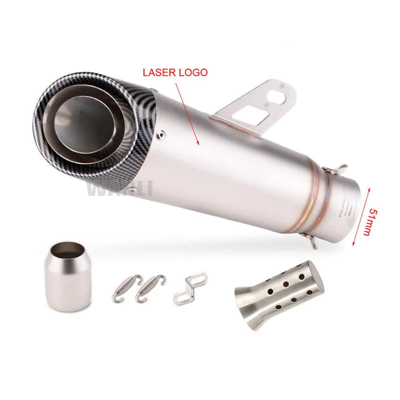 🔥 Escape Universal 51mm / 60mm con DB Killer – Estilo SC Project