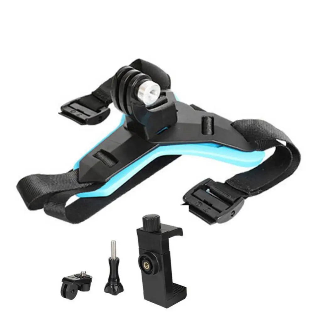 Motorcycle Helmet Phone Stand Mount Holder For GoPro Hero 5/6/7/8/9/10