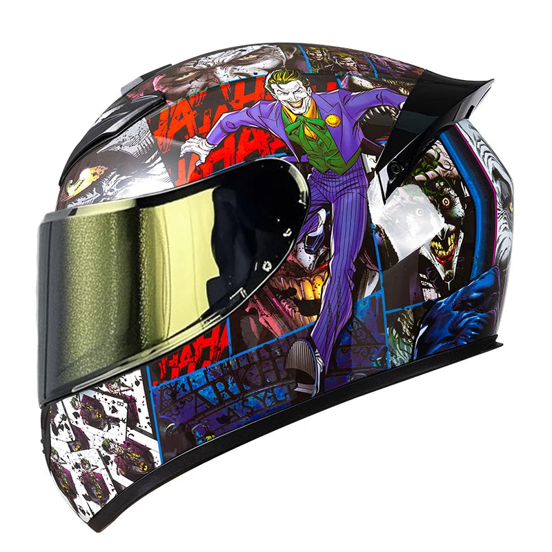 Casco Integral Unisex DOT Certificado – Máxima Seguridad y Estilo