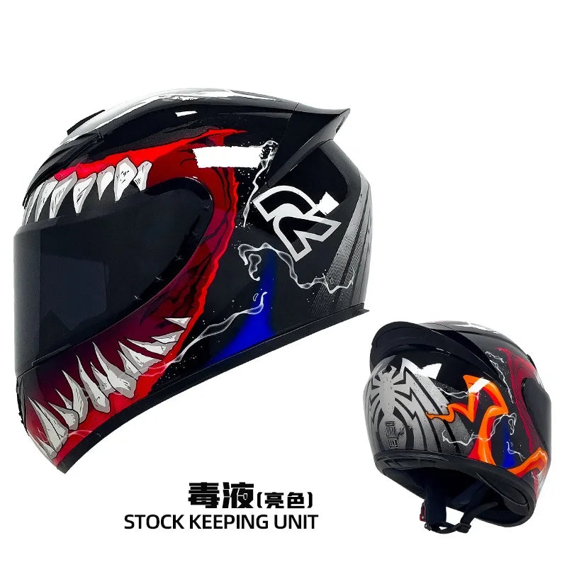 Casco Integral Unisex para Moto – Invierno, Seguro y para Todo Clima