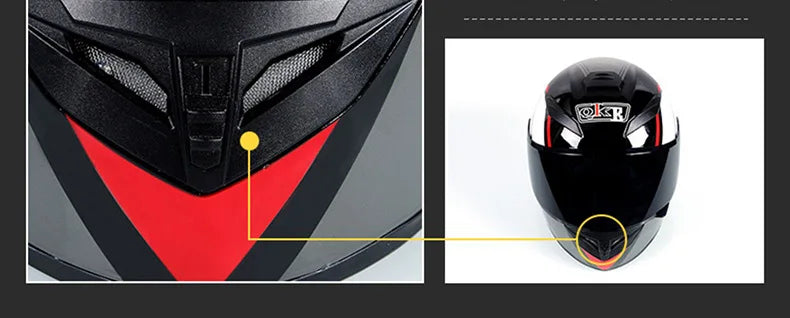 Casco Integral Unisex para Moto – Invierno, Seguro y para Todo Clima