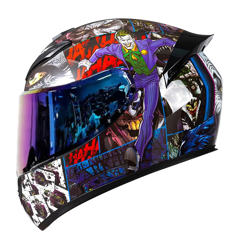 Casco Integral Unisex DOT Certificado – Máxima Seguridad y Estilo