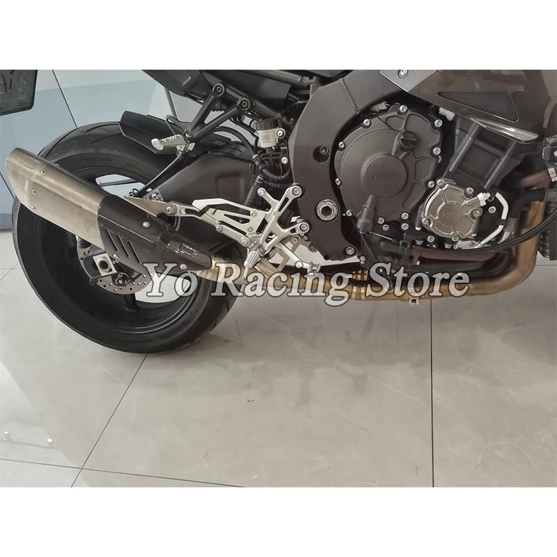 Slip-On para Yamaha YZF-R1 / R1M / MT-10 (2015–2022) – Tubo Intermedio Mid Pipe para Escape Original