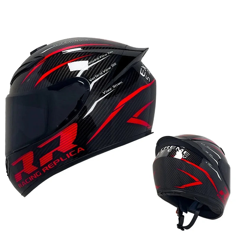 Casco Integral Unisex para Moto – Invierno, Seguro y para Todo Clima