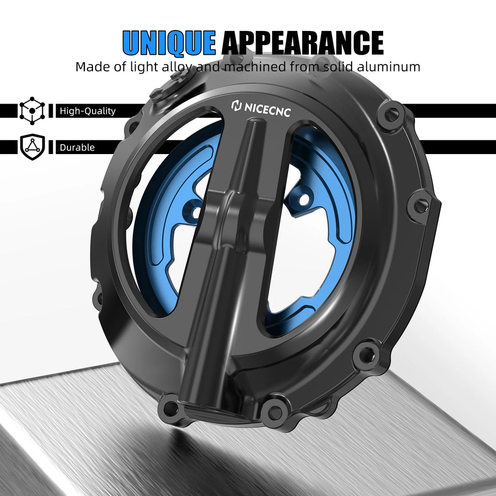 Tapa de Embrague Transparente Racing para BMW S1000RR, S1000R, S1000XR y M1000 (2019-2026)