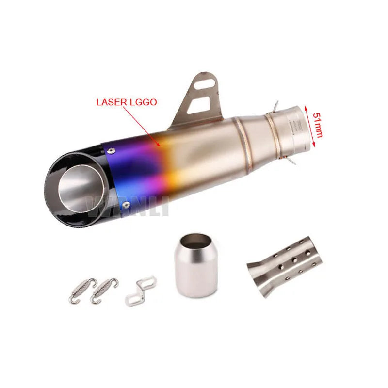 🔥 Escape Universal 51mm / 60mm con DB Killer – Estilo SC Project