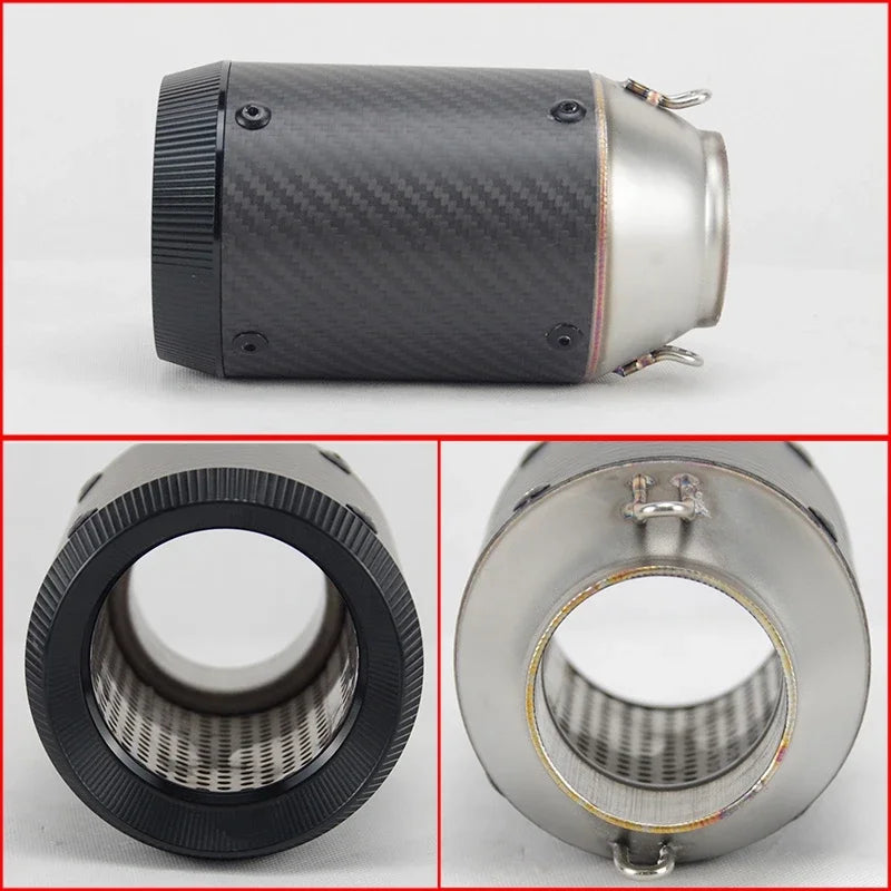 Compatible con Kawasaki Z900, FZ6, RC390, S1000XR, Ninja 400 y más modelos con entrada 51 mm. Sonido deportivo, menor peso y look racing 🔥