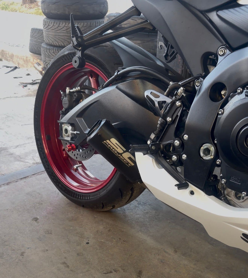 🔥 Kit Completo de Escape + Tubo Intermedio 51mm + Servo Buddy Para Suzuki GSX-R600 / GSX-R750 (2011-2025) 🔥