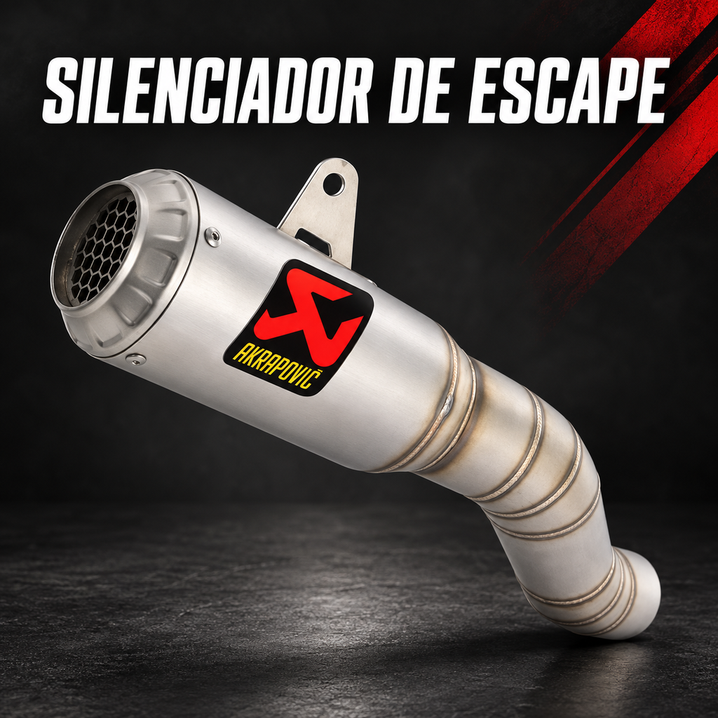 Escape con colectores de titanio para Kawasaki Ninja ZX-6R