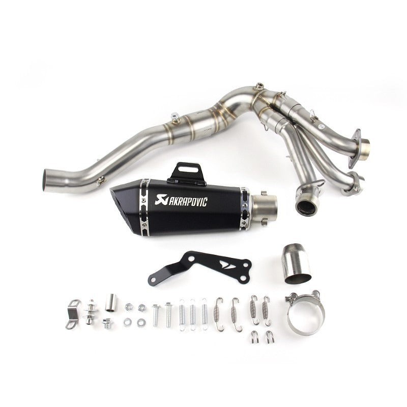 Sistema de Escape Completo Full System con Colectores y Silenciador para Yamaha MT-09, MT-09 SP, FZ-09 y XSR900 2020-2026